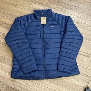 NWT Patagonia Women's Down Jacket New Navy - XXL